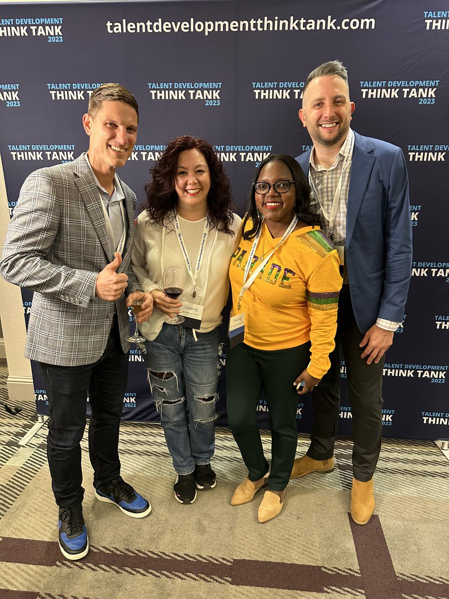 Snapshots from last nights opening reception at the talent development think tank conference, 2023! Day one starts now! Welcome attendees!

#tdthinktank #tdthinktankus #talentdevelopment