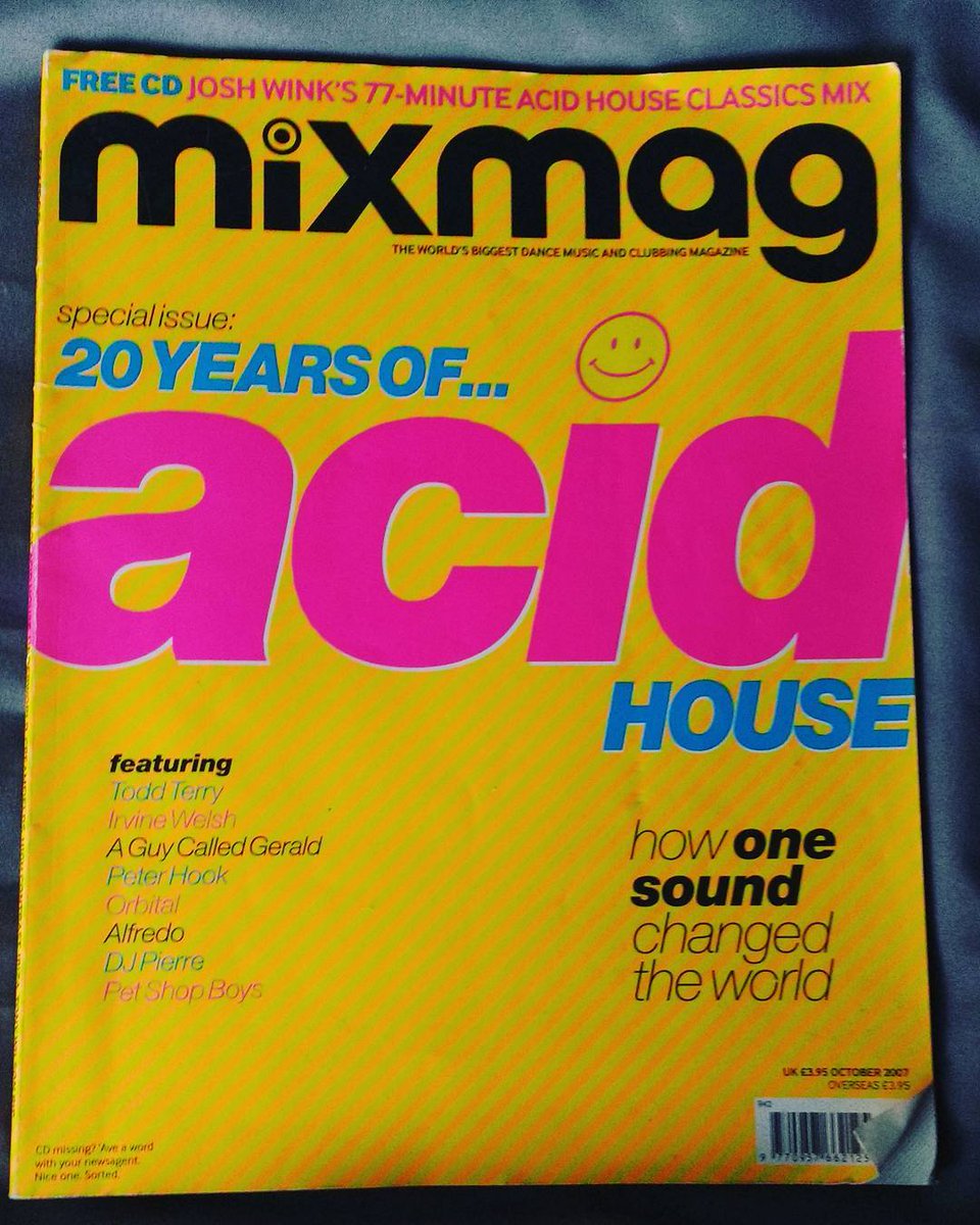 deanrmarsh's tweet photo. My one and only remaining copy of Mixmag I have left from 2007.
The one that I kept for this reason...
#AHBC https://t.co/0fdcHp81mJ