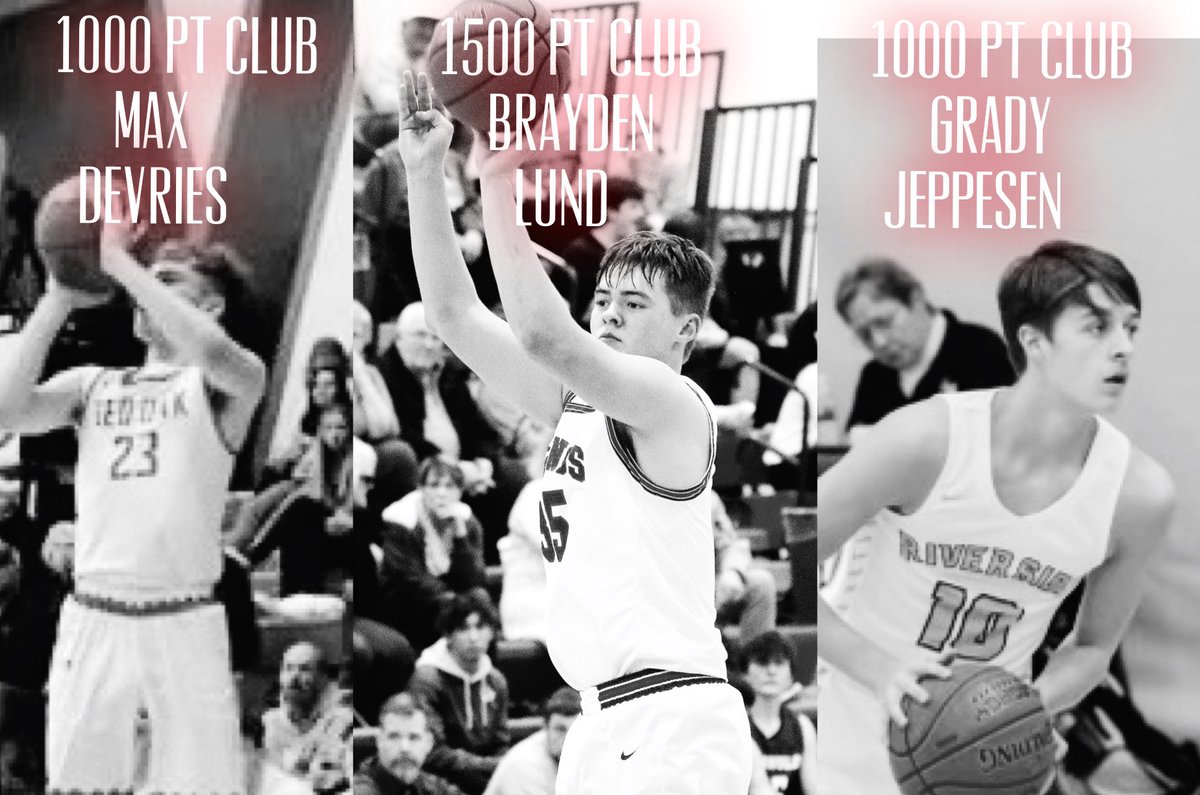 SWIowaImpact's tweet photo. Last night our guy ‘23 @BraydenLund4 went over 1500 points for his career!!

We also had two ‘24s @GradyJeppesen &amp; @Max__DeVries go over 1000 career points!! https://t.co/SVEbi4Rvma