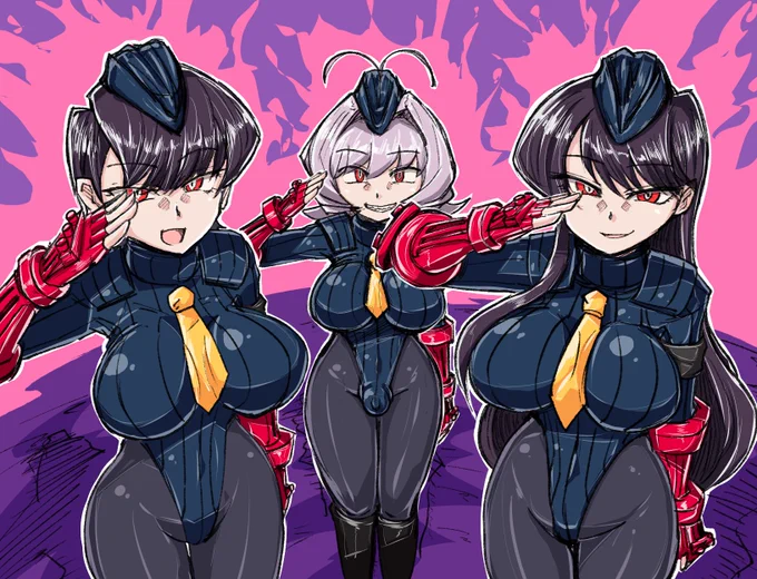 古見さんはDollsです(さいこぱわー完全浸透編)これにて差分終了～いい感じに染まりましたね 