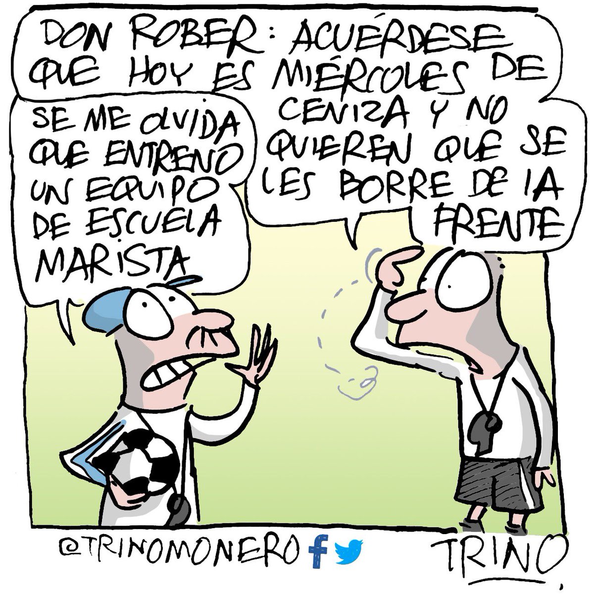 trinomonero's tweet photo. El cartón deportivo publicado en el diario @estoenlinea de hoy miércoles #trinomonero https://t.co/Ii2MWLbLtz