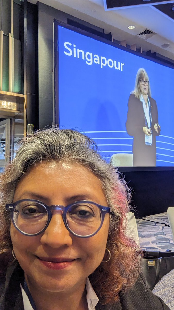 MariaMathai's tweet photo. 3 years after moderating a virtual fireside chat for #CBSE with #Nobel Laureate Prof Donna Strickland l got to meet her in person today at #CIAC2023 . #fangirl moment. #highereducation #girlpower #WomenInScience #photonics https://t.co/wamCUARx6W