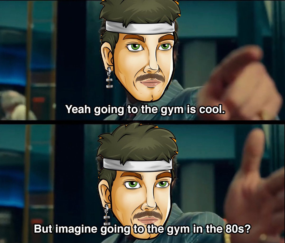 1980’s Aerobic exercises hit different!