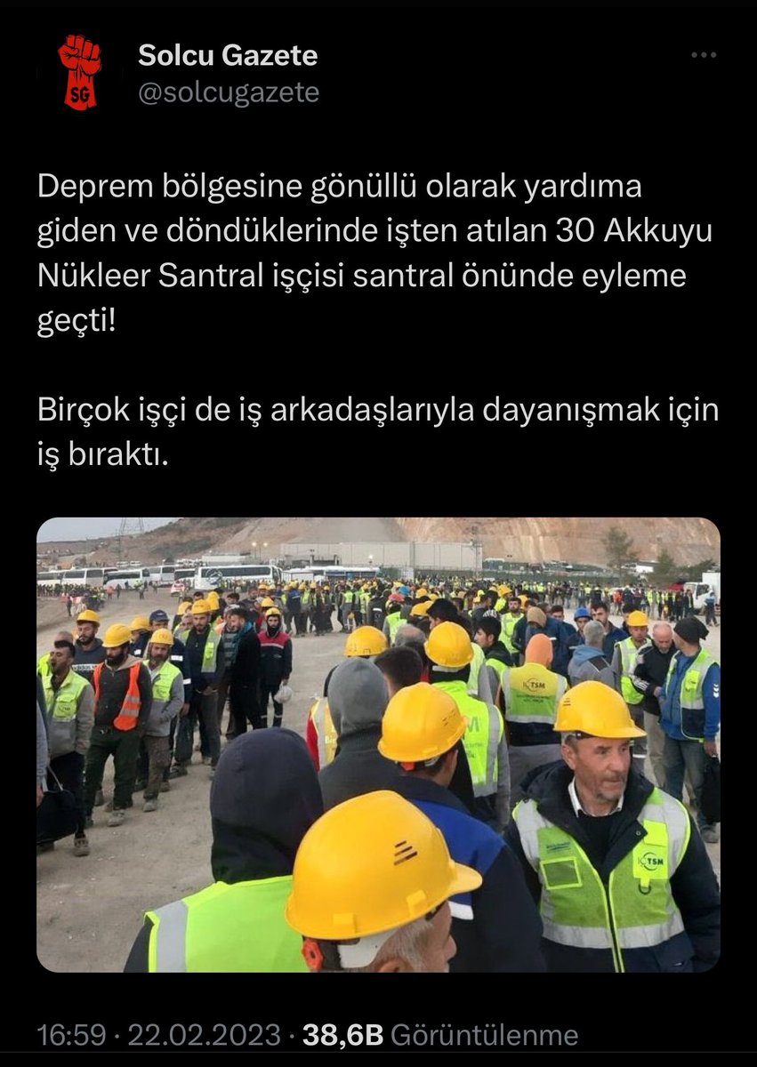 ozlemturan28's tweet photo. Emekçilere insan hayatı kurtardığı  için teşekkür edeceklerine işten atıyorlar…! https://t.co/BnTYBbMpAg
