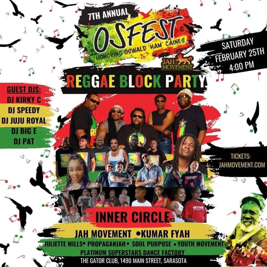 Propaganjah3's tweet photo. This week we can’t wait to rock w/ @BadBoysOfReggae @KumarFyah @JahMovementBand and all the other great artists at the #OSFest Reggae Block Party this #saturday in #sarasota #florida Ticket link in the comments.
#Propaganjah #reggae #innercircle #soca #calypso #usvi #livemusic https://t.co/0jZjLG7vXR