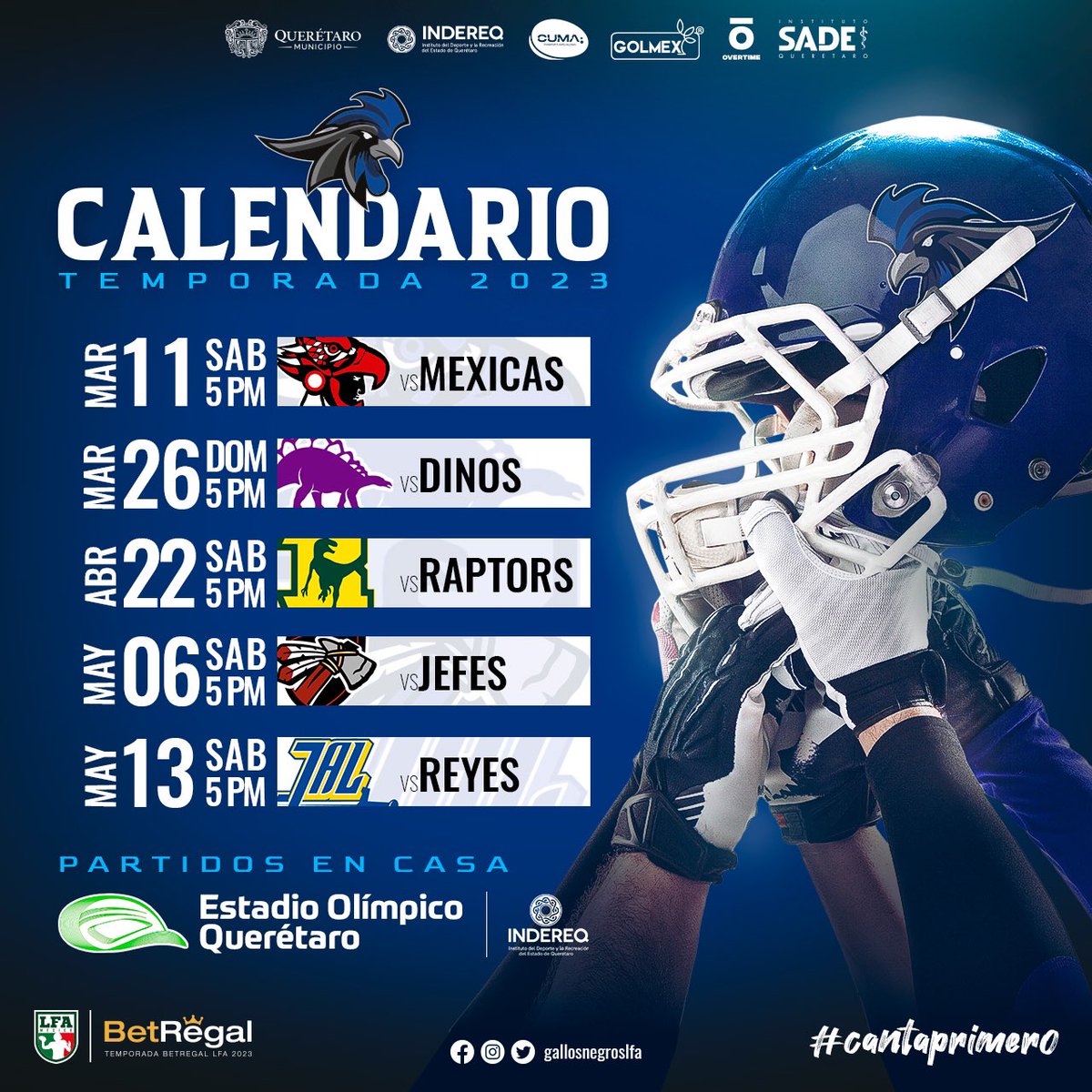 gallosnegroslfa's tweet photo. ¡La espera terminó! Un buen gallo 🐓 en cualquier gallinero canta ✨

!Adquiere tu Gallo Bono! 
🎟️: https://t.co/Ohn3VhdPrU
🏟️: Tienda oficial 

¡Asegura tu lugar durante toda la temporada y disfruta de tus jugadores favoritos con Beekon

Ahorra un 15% en el precio de tus boletos https://t.co/ihPG9PoLm6