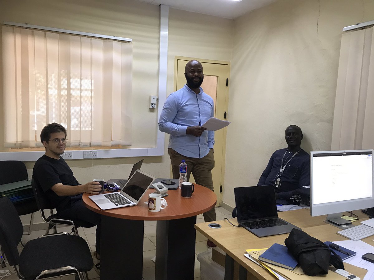 working with a great team! #Gambia <a href="/mrcunitgambia/">MRC Unit The Gambia at LSHTM</a> <a href="/gndow/">Gibril NDOW</a> <a href="/bsulayman88/">Sulayman Bah</a> <a href="/ErwanVoQuang/">Erwan Vo quang</a> #HBV #Africa
