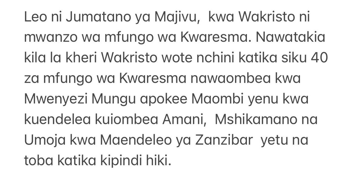 Dr Hussein Ali Mwinyi (@drhmwinyi) on Twitter photo 