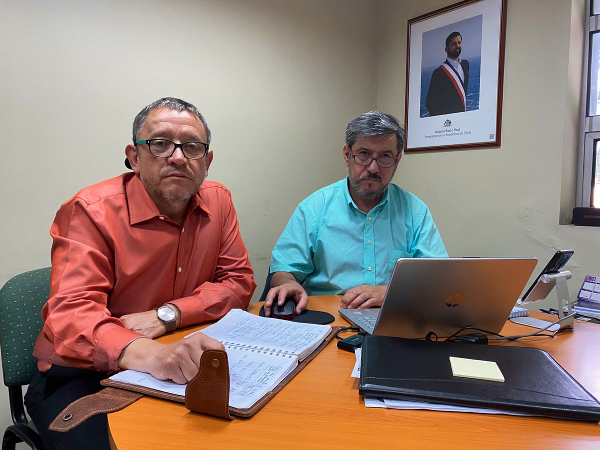 ⭕️Para fortalecer el diálogo con los gremios, el Director General (s) de la <a href="/cajbiobio/">Cajbiobio</a>, Julio Diaz de Arcaya, se reunió con el presidente de la <a href="/AfunCaj/">AfunCajBiobio</a>, Marcelo Inostroza. 

✅El encuentro permitió la revisión de distintas iniciativas y proyectos institucionales.