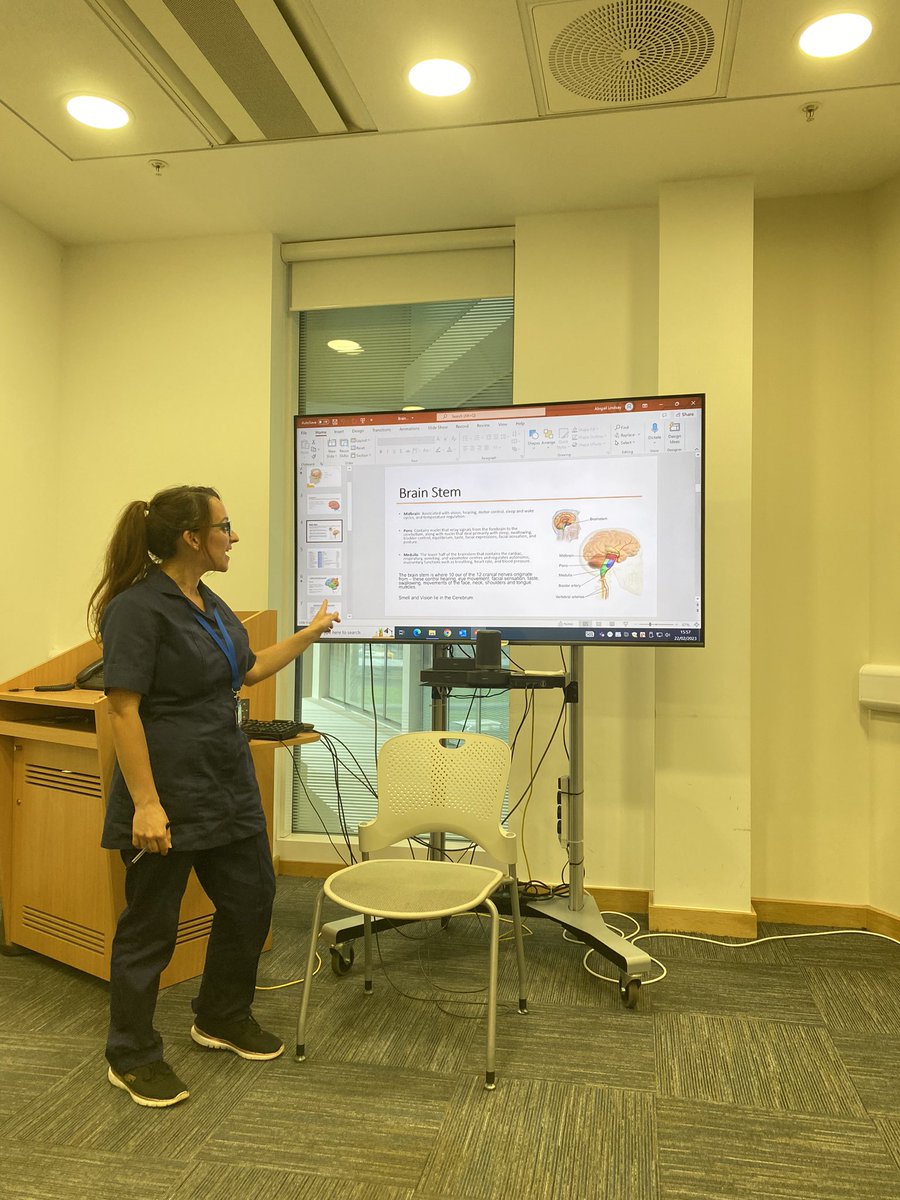 AbbieLindsay's tweet image. Another great Level 1 Neuro study day! Always love teaching on these days, and listening to the other speakers 😁 🧠  @NmskNbt #nmskeducation #neuroteaching #nbtproud