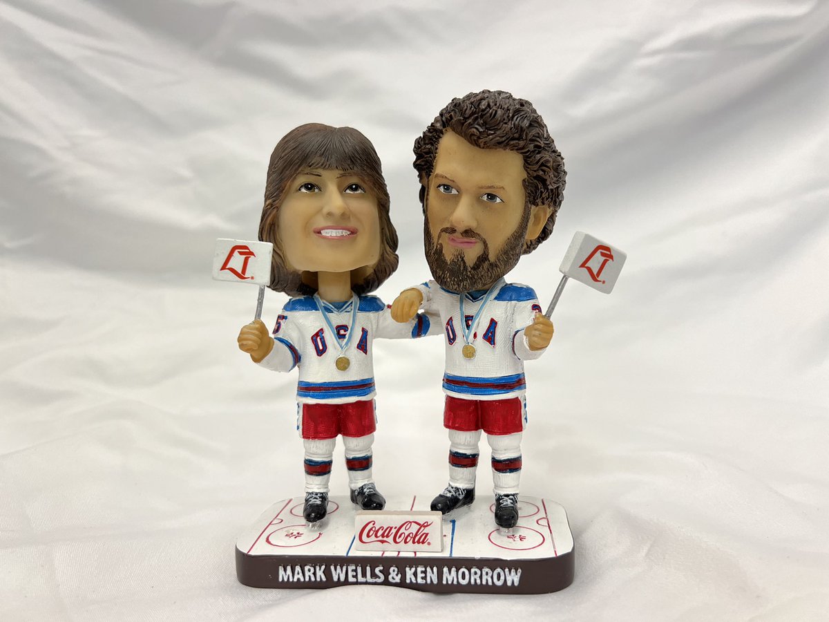 BGSUHKY's tweet image. To celebrate 43 years of the Miracle on Ice, we’re giving away 10 Mark Wells &amp;amp; Ken Morrow bobbleheads! 🏒🇺🇸

RULES:
Like AND Retweet this tweet
Must be following us!