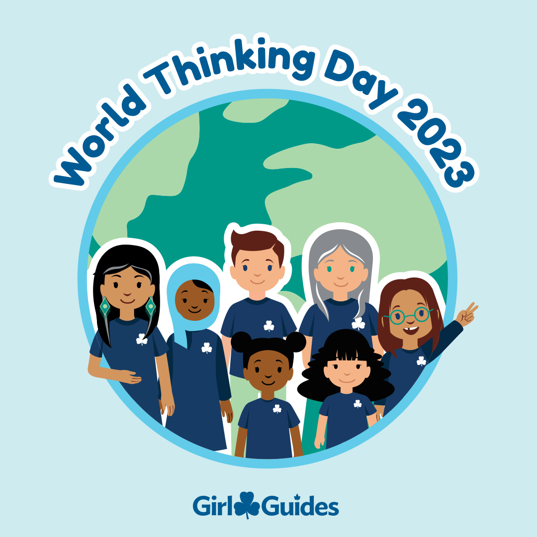 Happy World Thinking Day! 🌎💙

February 22 is a day to celebrate the global Guiding movement, the power and potential of girls, and the positive impact Girl Guides are making around the world. 

We’re so proud to be a part of this amazing and diverse global network. ✨ #WTD2023
