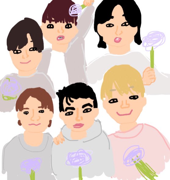sanh321_'s tweet photo. ASTRO 7th Anniversary💜
心を込めて大好きな6人描きました💜

#아스트로를_만난건_7ㅣ적_이야
#HAPPY7thWITH_ASTRO https://t.co/4rKHj55ZkB