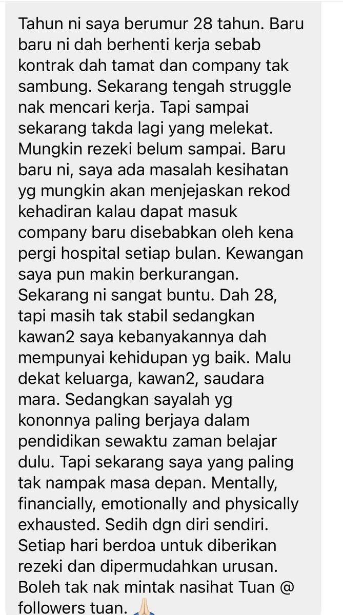 fedtriyahya's tweet photo. Saudara ini memerlukan kata-kata semangat kita semua 🤲 https://t.co/XNs2vkKlmO