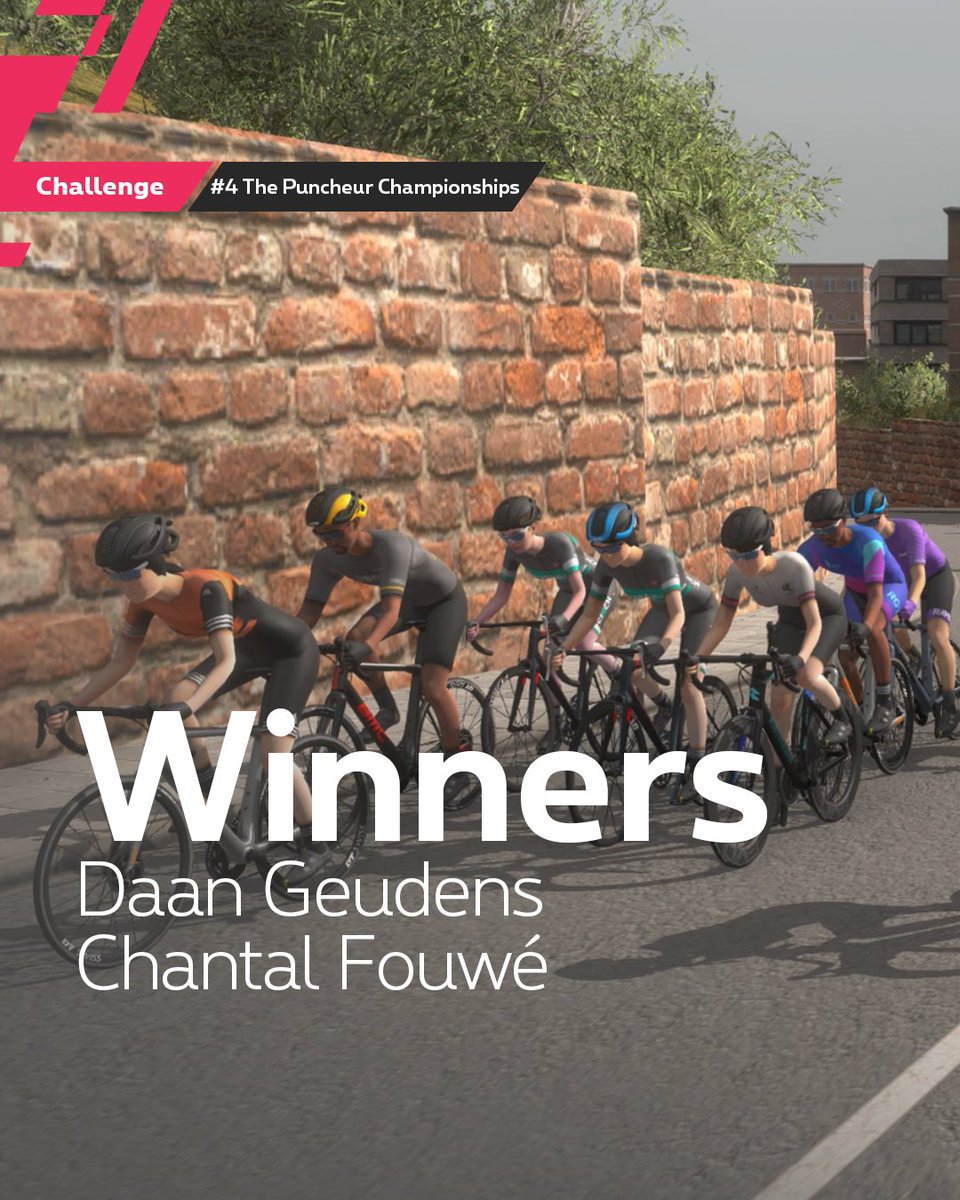 Congrats to the winners of the 4th Puncheur Championships! 🥇 #PCeSChallenge