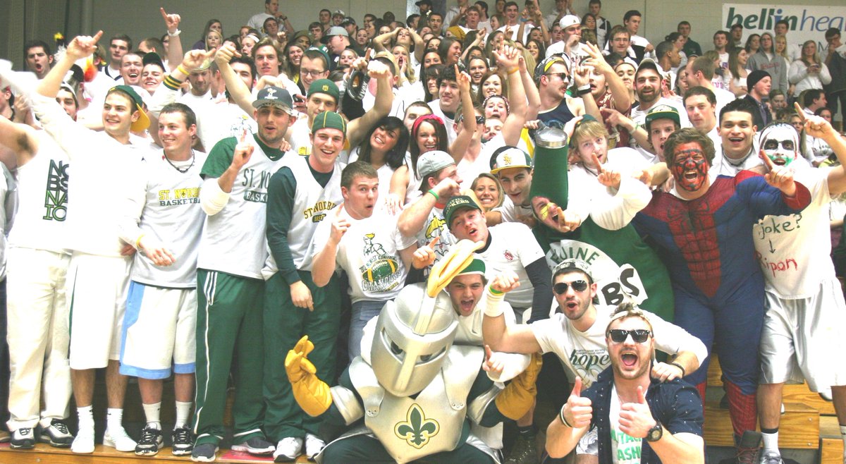 CoachGaryGrzesk's tweet photo. .@SNCMensBB HOME for NACC Tourney Semi Finals Fri. 7pm. vs. Marian  @NorbsNation ❄️#whiteout #wearwhite https://t.co/NgRHIM0API