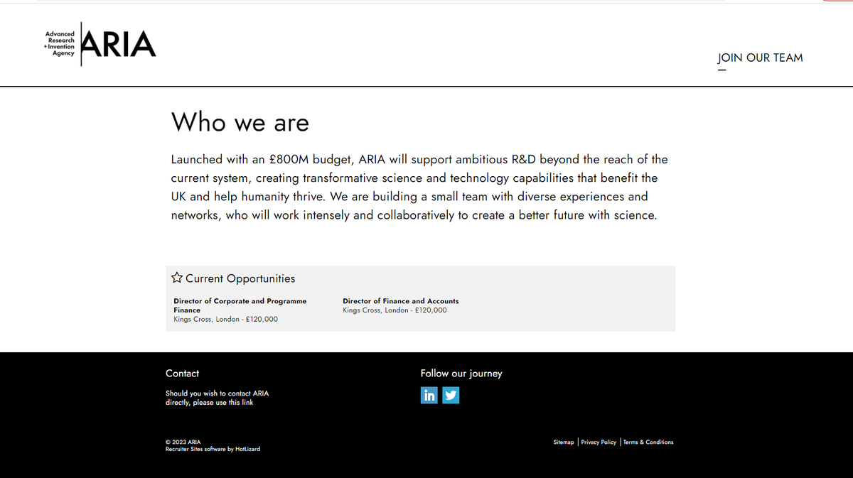 HotLizard_News's tweet image. We are excited to be supporting the new Aria careers website in association with Reed.

It is a slightly stripped back design and focuses on promoting the jobs.

#recruitmenttechnology