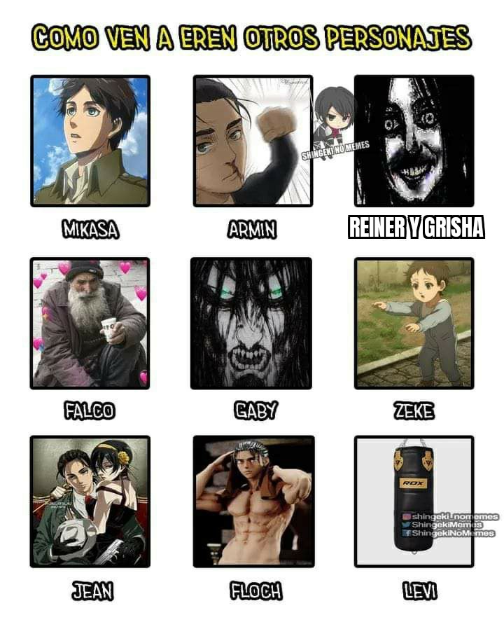 ronaldoucl's tweet photo. Faltan 9 dias para el regreso de Shingeki no Kyojin 🔥

Faltan 9 dias para volver a ver a Eren Jaeger asi que recordemos como lo ven a él cada uno de los personajes de Shingeki 👇 https://t.co/f3nKSzUO7q