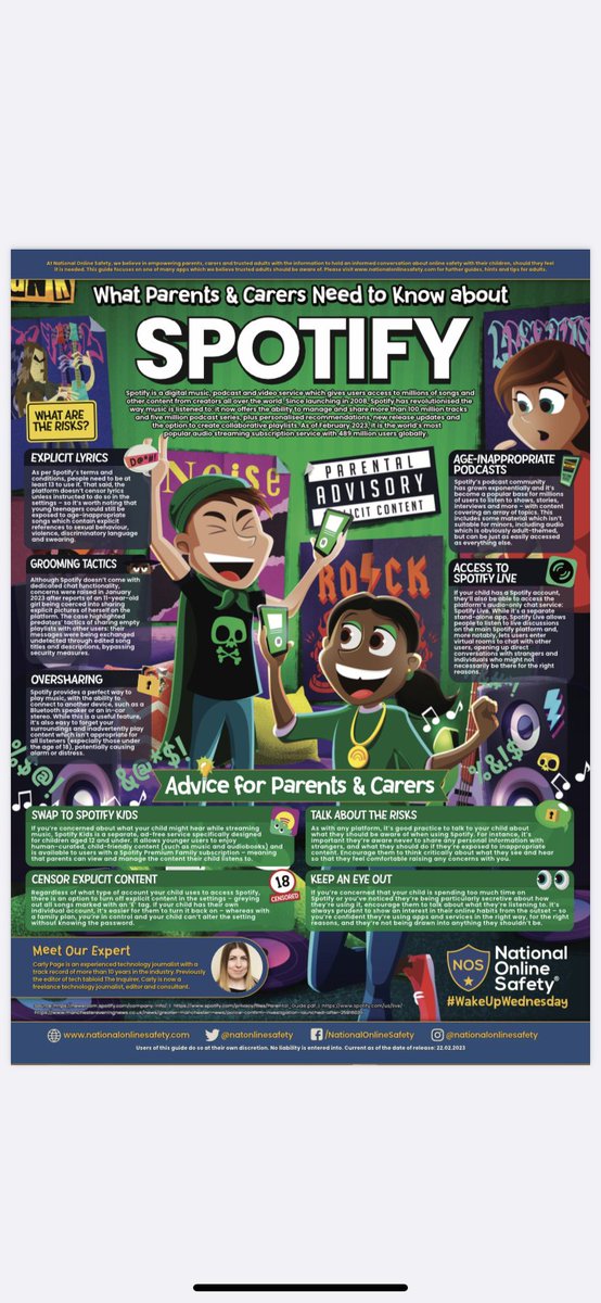 Not all of Spotify’s content is suitable for younger ears. The platform allows people to discover content they wouldn’t necessarily have looked for. It creates a risk that children can find more adult content. Our #WakeUpWednesday guide can help you avoid this potential pitfall.