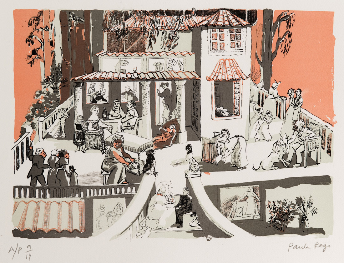 CristeaRoberts's tweet image. In honour of #WorldBookDay2023, here is Wide Sargasso Sea by #PaulaRego. This #lithograph illustrates the 1966 novel of the same name by #JeanRhys, published as a #postcolonial and #feminist prequel to #CharlotteBronte’s #JaneEyre.