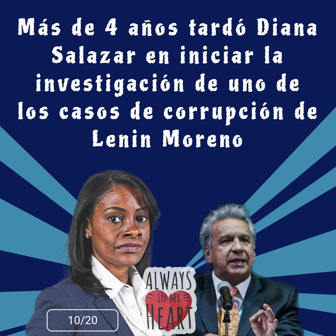 #URGENTE: Más de 4 años tardó doña Diana Salazar en hacer su trabajo en el #CasoSinohydro

#FiscalíaEc utilizada como cortina de humo para defender a Guillermo Lasso

Solo ella no sabía que Lenin Moreno estaba embarrado con el proyecto hidroeléctrico #CocaCodoSinclair
#InaPapers