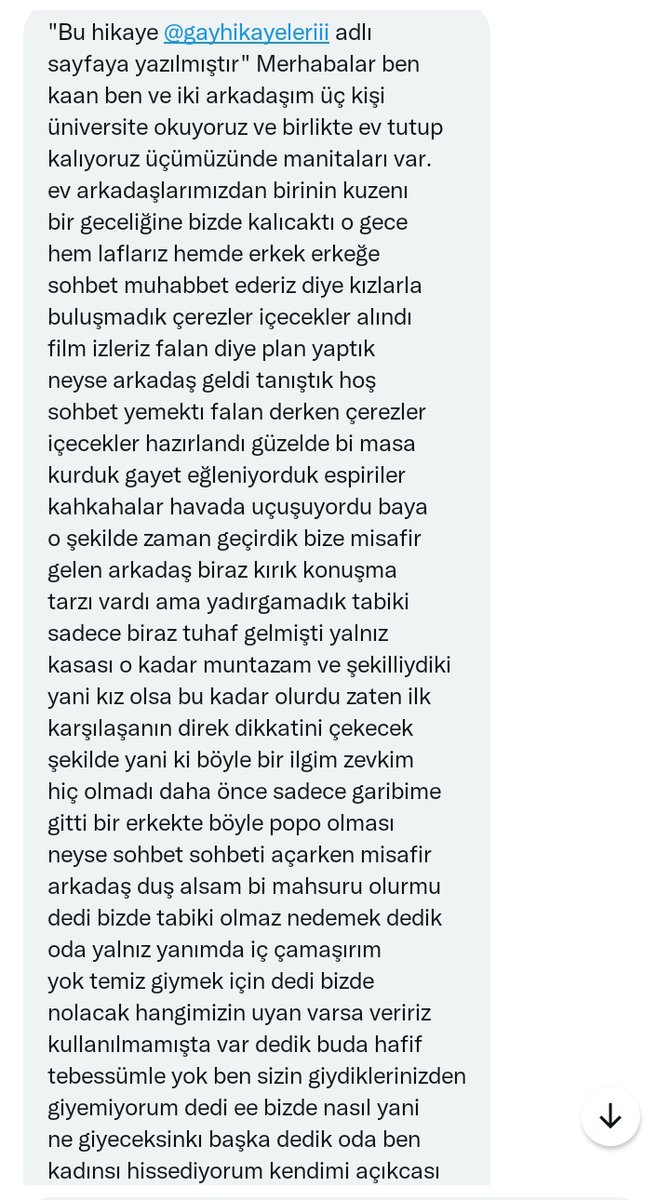 Gay Hikayeleri 10K on Twitter "Selammsss"