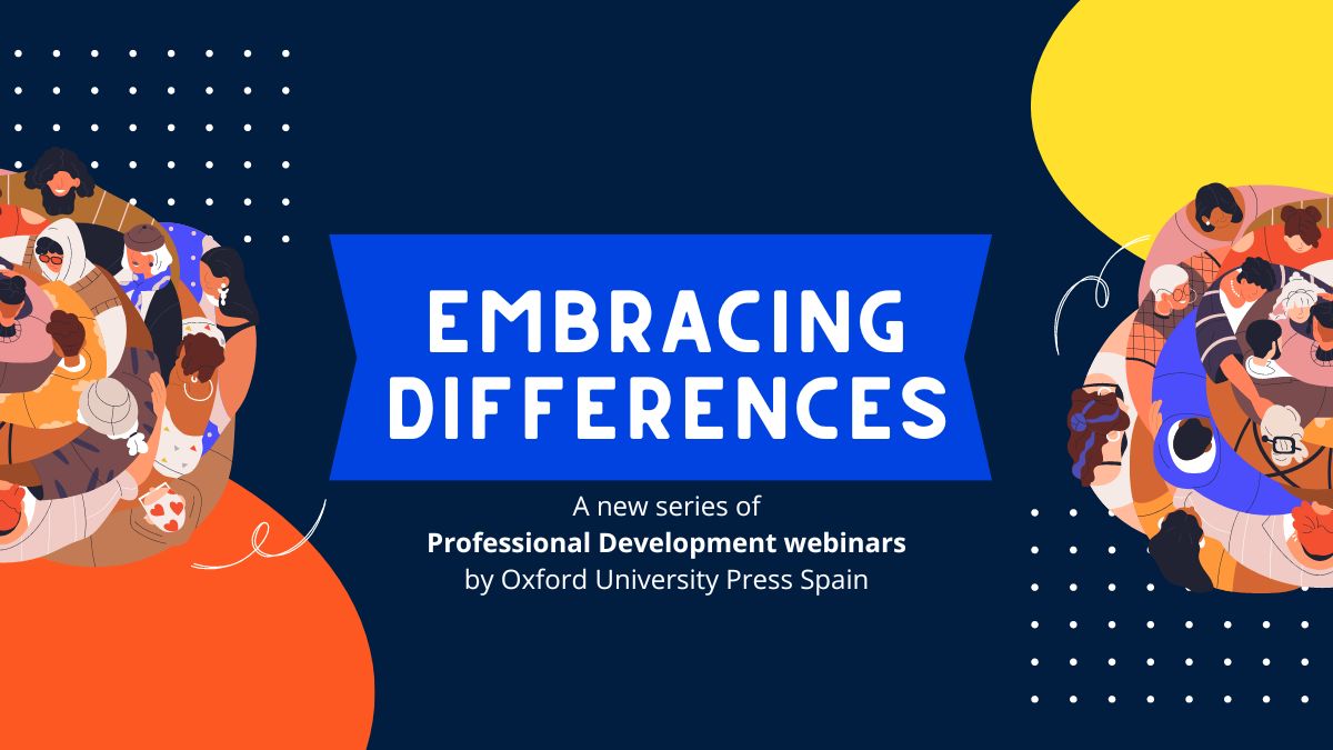 OUPELTGlobal's tweet image. SPAIN: #ProfessionalDevelopment webinar series #EmbracingDifferences starts tomorrow: &apos;Embracing Neurodiversity: A world of different possibilities!&apos;
What is neurodiversity? How to create inclusive classroom to support ALL students? Register now! 👉  oxelt.gl/neurodiversity