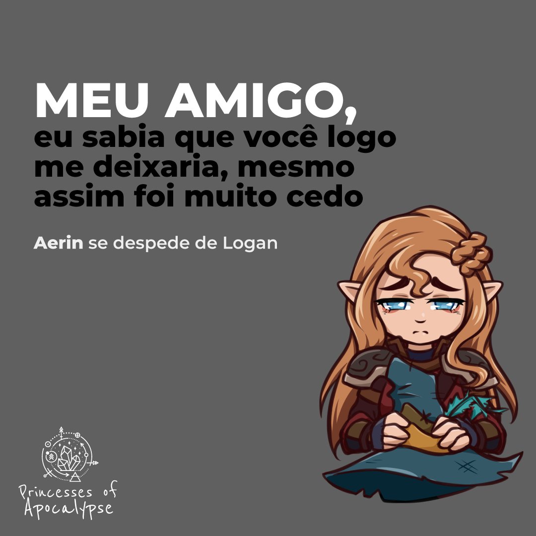 CritSkillsRPG's tweet photo. In memoriam de Logan Mandrake, o Mago, um valoroso amigo e companheiro de aventuras. Sua passagem misteriosa e irreverente por Faerún deixa um legado que não será esquecido 🖤
Hoje, às 21h, tem mais um episódio inédito!
https://t.co/s9O7QSalWP
#RPG #ttrpg #DnD #DnD5e #RIPLogan https://t.co/bPlqalSdx7