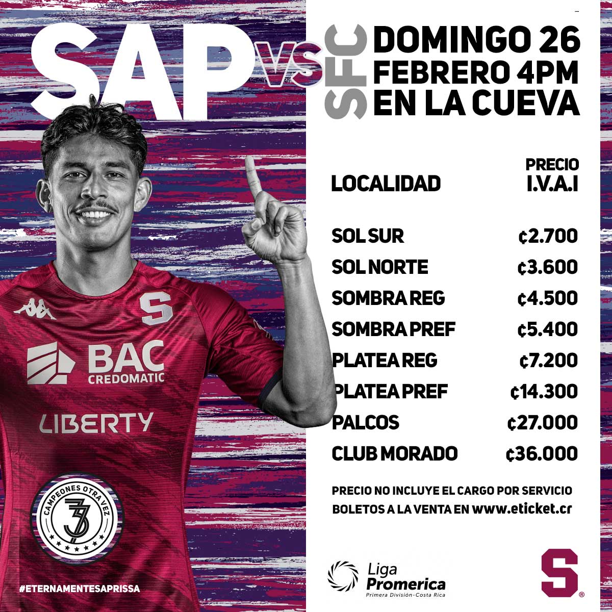 El domingo volveremos a La Cueva y nos enfrentaremos a Sporting FC 😈

👉 Comprá ya tus entradas en:  bit.ly/36PuscP