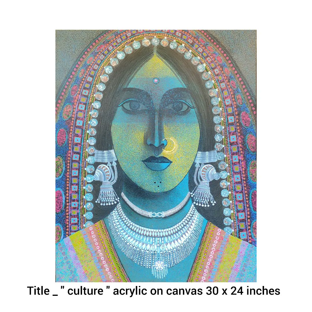RahulPa79704100's tweet photo. New painting...acrylic on canvas
30 x 24 inches #arttatva #artzolo #painting #oilpainting #mumbaiart #delhiart #artgallery #banjara #culture https://t.co/mzQDoTfH59