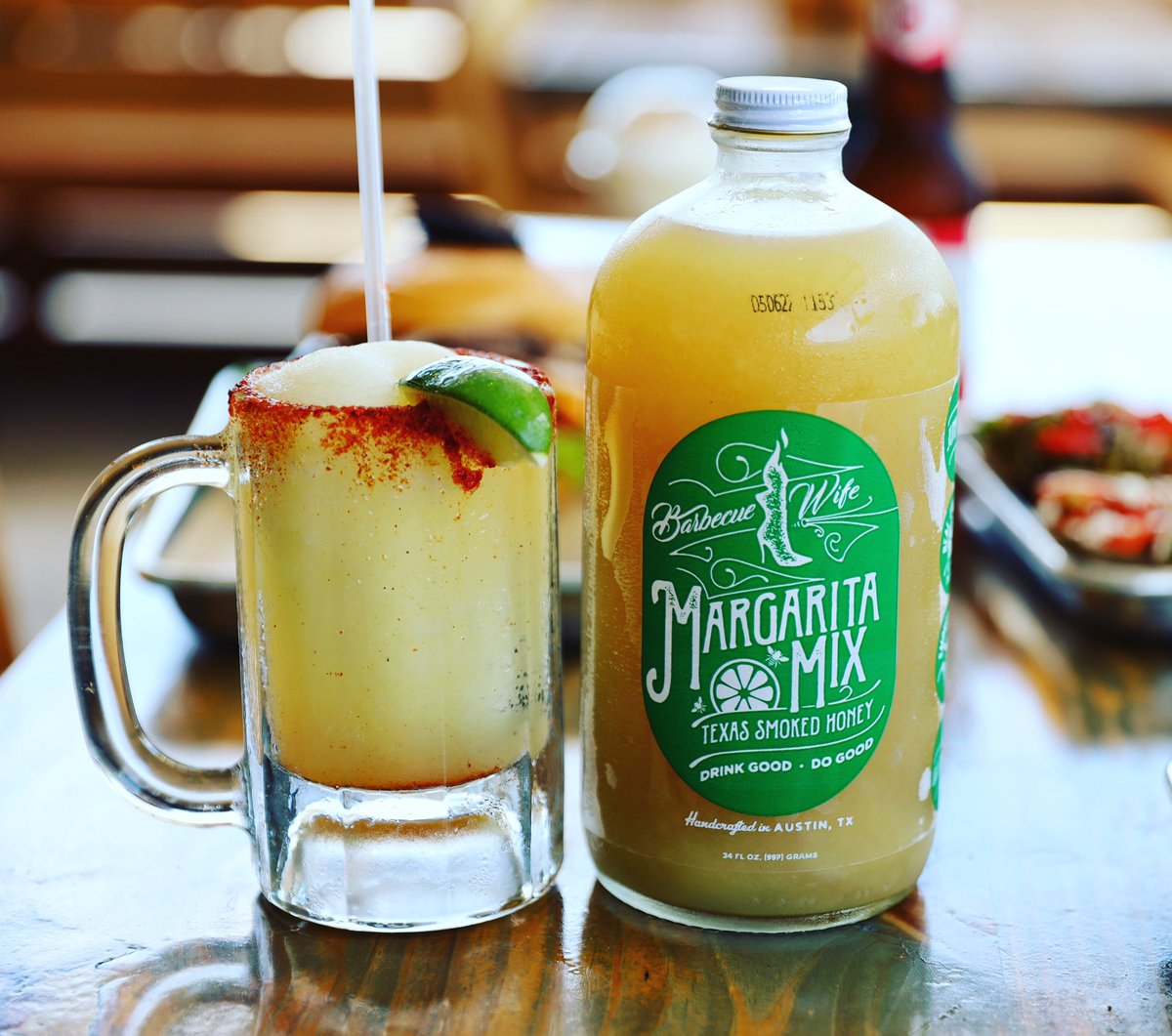 Happy #NationalMargaritaDay from the #BarbecueWife crew in #AustinTexas …catch us outside! #TexasBBQ &amp; #Tequila #Cocktails errrddday! #salud