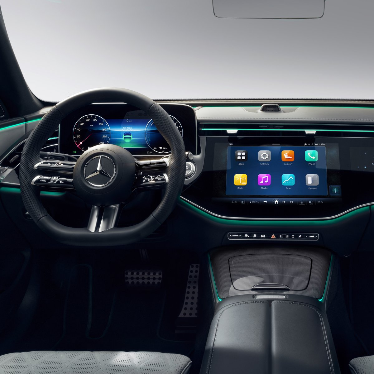 npoleary's tweet photo. The new 2023 Mercedes E-Class has just been teased by Mercedes! Showing off the glorious MBUX Hyperscreen, it looks like an awesome place to be!
Canโt wait to see more! Looks like we might hear more soon too!
#EClass2023 #MercedesEClass #MercedesEClass2023 https://t.co/vWi8x8IebB