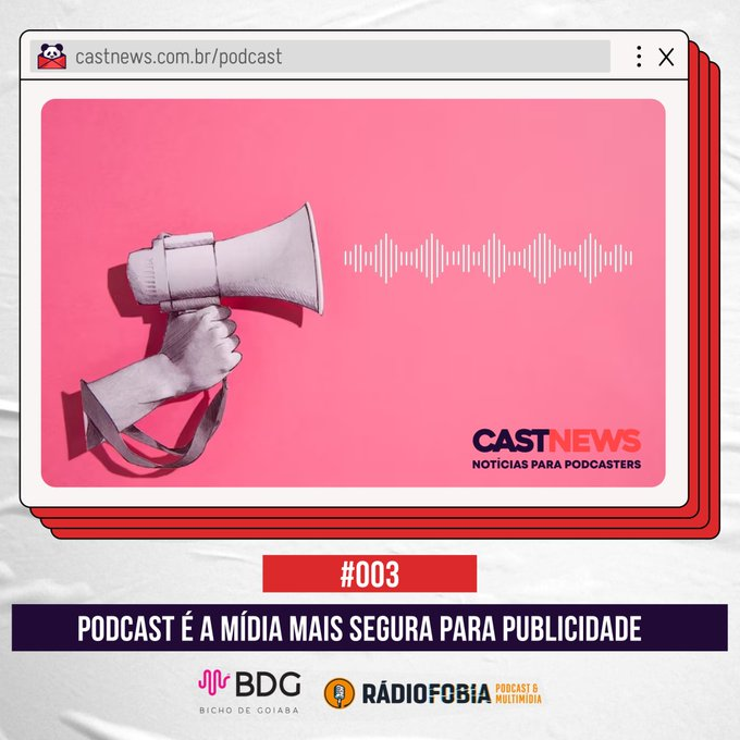 leoradiofobia's tweet photo. Publicidade em #podcasts, a volta do Trade Secrets e o lançamento do podcast original da ex-primeira-dama Michelle Obama. 

Essas e outras notícias você vai ouvir no terceiro episódio do Castnews, pelo link abaixo ou no agregador de sua preferência!

https://t.co/HV5YOfAowW https://t.co/U6nAYfZIXf
