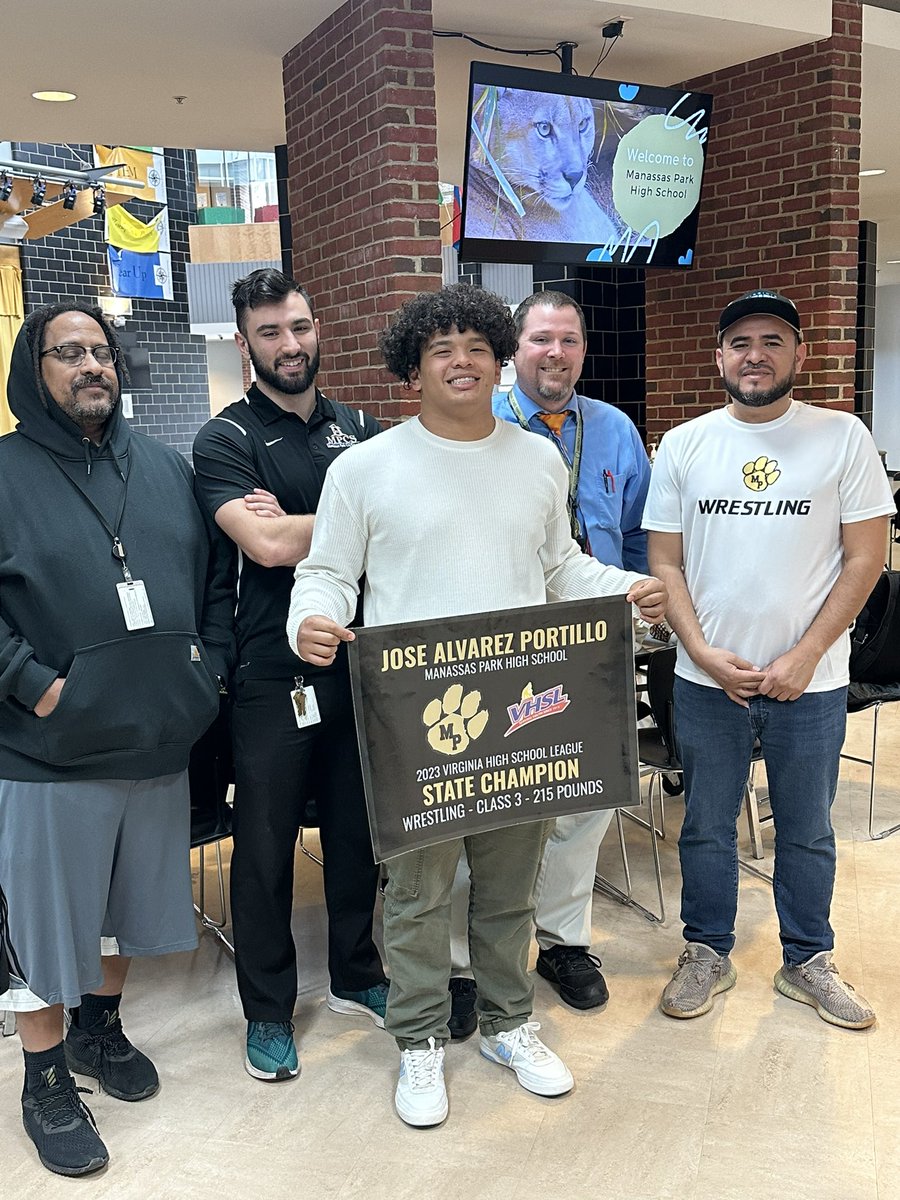 Honoring our Wrestling State Champion and Our Swimmers Who Advanced to the Championship round of State Swim with a Championship Parade!! #WERMPARK