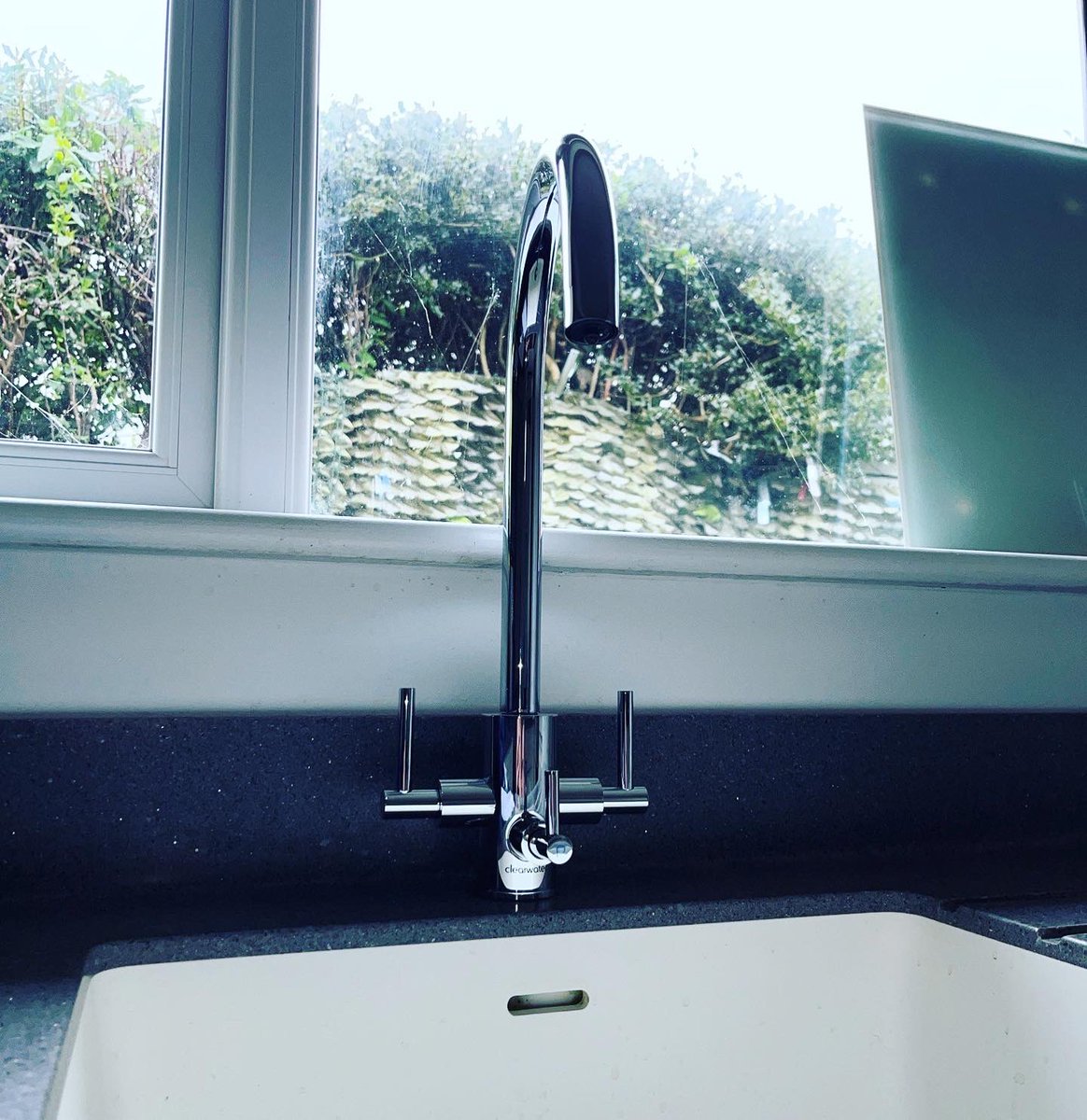 cannonrenewable's tweet image. New kitchen tap. Pure and Simple.
Crisp minimalistic design from Clearwater
-
-
#kitchentap #water #plumbing