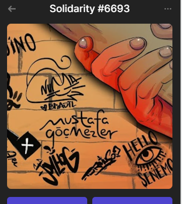 Aksuonline_coin's tweet photo. A non-profit collection by web3 Artists aiming to help #TurkeyEarthquake victims rebuild | #LENDAHAND #TimeForSOLidarity
https://t.co/Daj8hyJ0s8 https://t.co/CQQ7EytE2w
