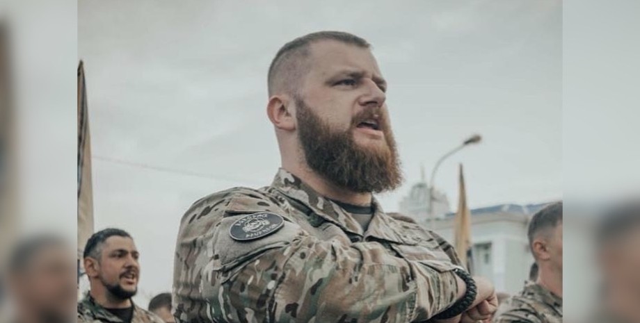 Militarylandnet's tweet photo. 🕯️Maj. Oleh Mudrak, the commander of 1st battalion of Azov Regiment (now Azov Brigade) and the defender of Azovstal, who spend 6 months in Russian captivity, passed away today.
#Azov #UkraineRussiaWar https://t.co/HMVHFairio