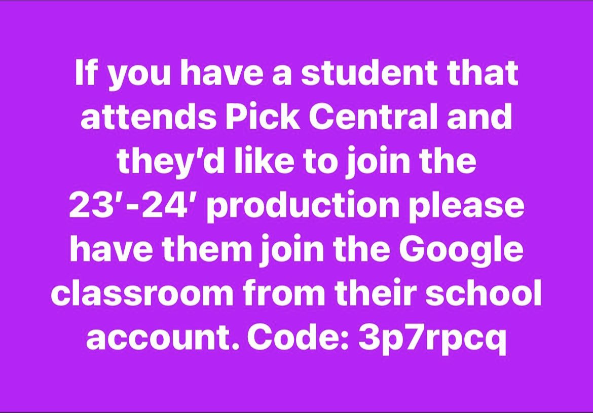 Kierra_Kaye's tweet photo. Want to join Pick Centrals 24’ Black History Production? Shoot me an email! We are open to all races, religions, ethnicities, etc. Black History is EVERYONE’S History. Please share!! https://t.co/N1V6S4zIzx