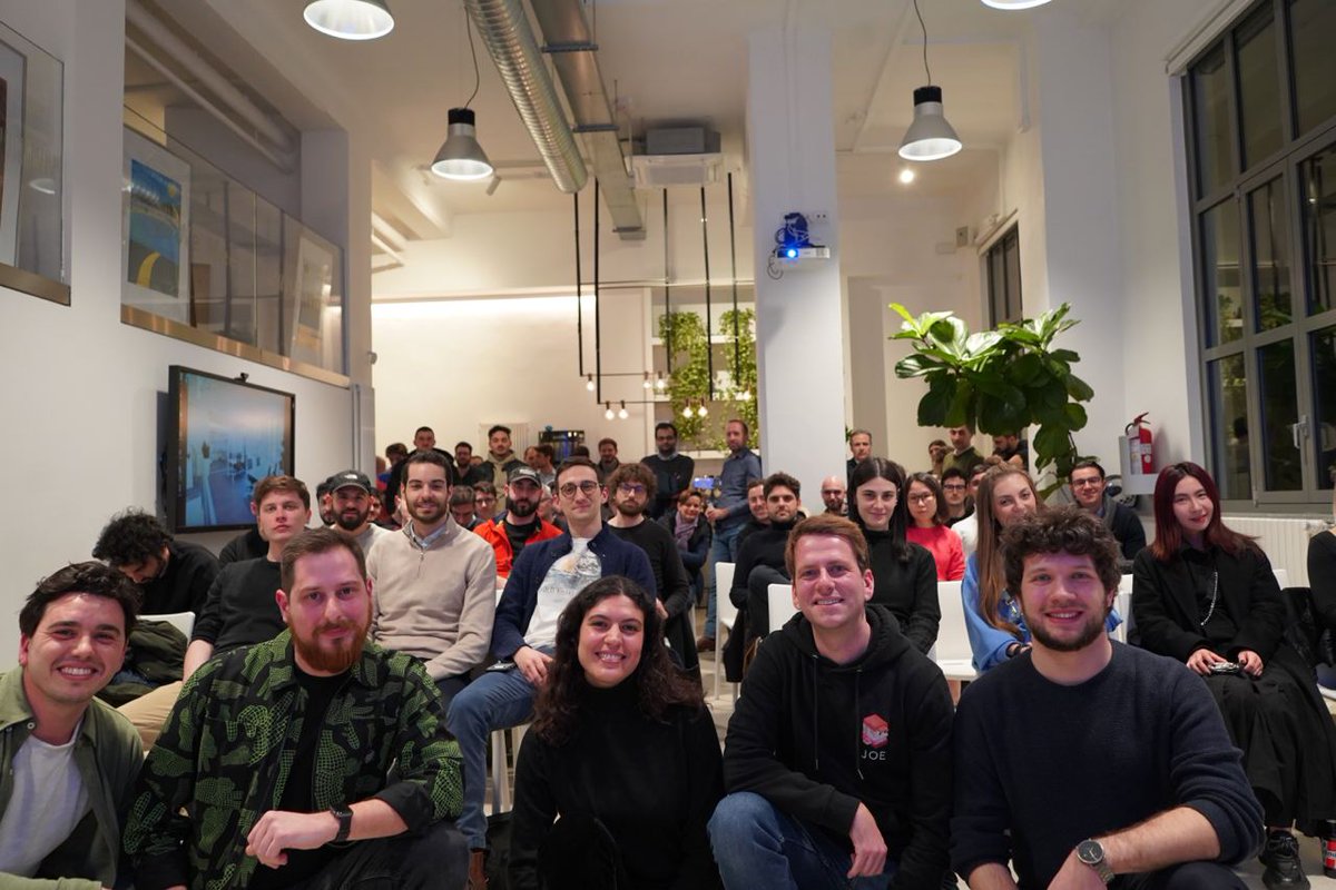 dvrs_studio's tweet photo. Last night in Milan was a blast.
The Italian web3 community is growing daily thanks to all the great builders who keep pushing during this bear market.
Brace yourself for the biggest web3 event in Italy coming up soon. 👀
Stay tuned.
#ETHMilan #Web3Mi https://t.co/rZ0ZSgggka