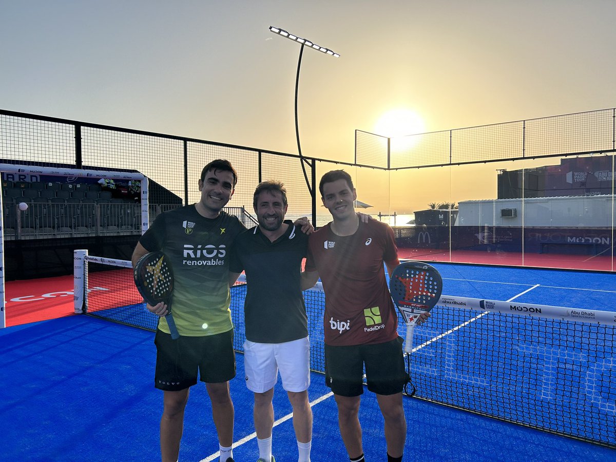 Pasamos primera ronda en Abu Dhabi! Desear a Pablo García una pronta recuperación.
Seguimos con todo💪🙏
#eopagodecontinua