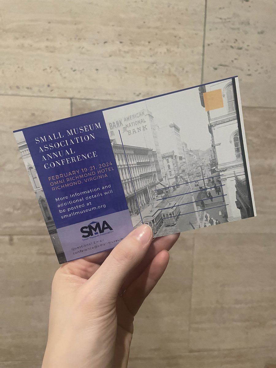 Small Museum Assoc. tweet media