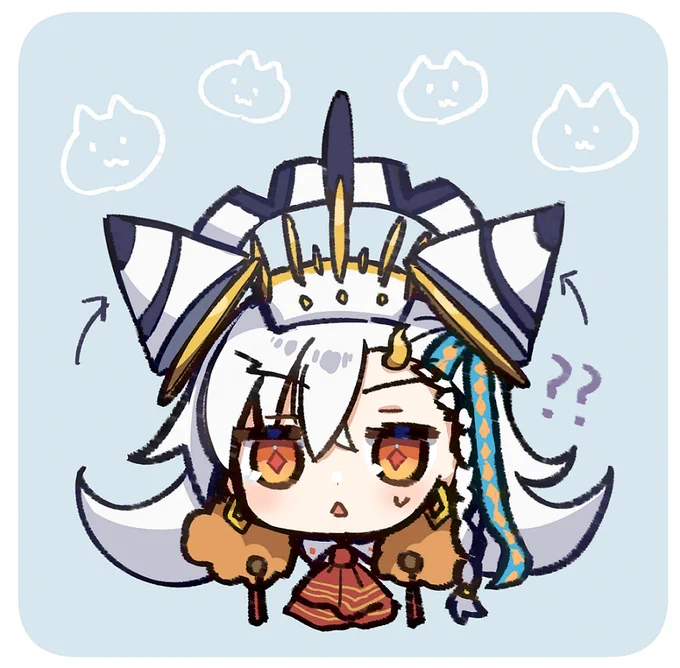 U-ちゃんの角を猫耳に変形させる試み 