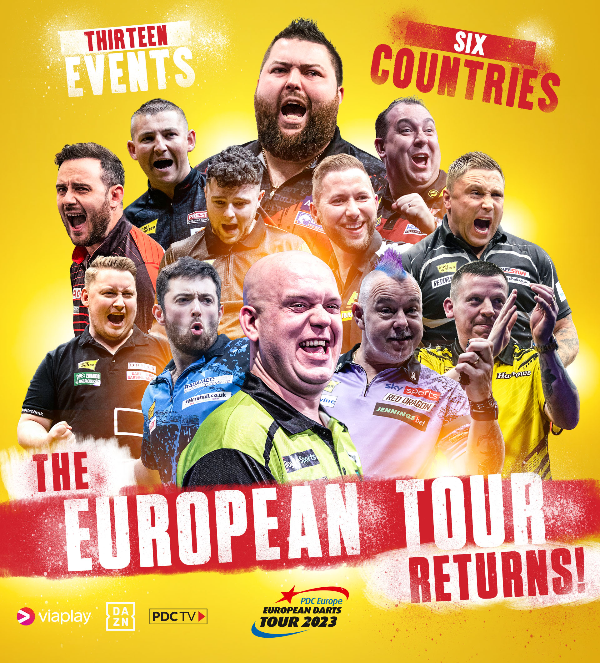 PDC Darts on Twitter: "The Tour is BACK 🚨 Greatest Tour in Sport™️ returns this with the first of 13 European Tour events, coming to you live from Kiel,