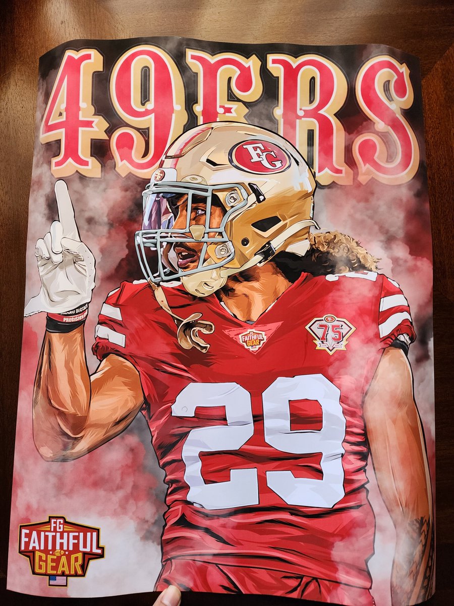 Inspector_Dabit's tweet photo. What's up Faithful,
New giveaway for you all.

Two Winners will be chosen

One will get a 16x20 Trent Williams Poster
Other gets a 16x20 Hufanga poster

To enter 
•RT and Like This Post
+
•Comment your favorite moment as a Niner Fan.

Good luck

#FaithfulGear🌉 https://t.co/IYhdZzscti