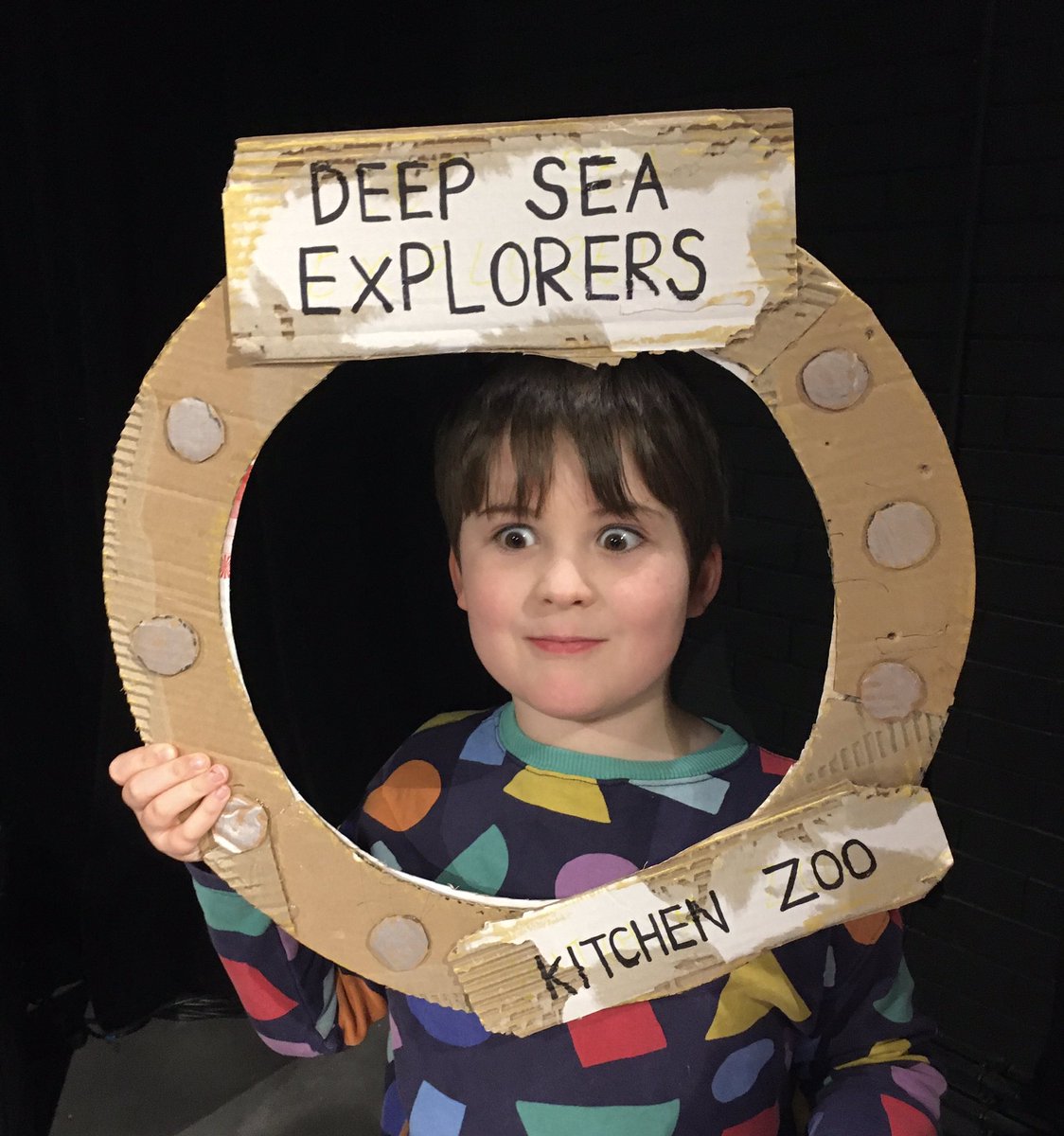 Thanks to @KitchenZoo_ for a brilliant session of deep sea exploring at @QueensHall. I think a giant squid has loomed into view 😀