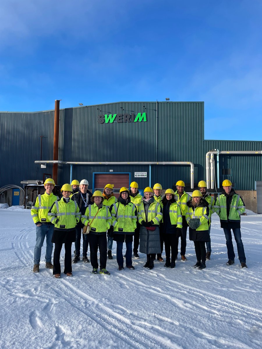 Industrial symbiosis continues to grow across Europe. Last week, the #INITIATEproject held its first visit to its project partner Swerim pilot plants in  Sweden.

During this visit, Aurela SHTIZA introduced the <a href="/ASPIRE_P4Planet/">A.SPIRE</a>  and the progress of <a href="/CoralisEu/">CORALIS EU project</a>   and <a href="/SaisSpire/">SPIRE-SAIS Project</a>.