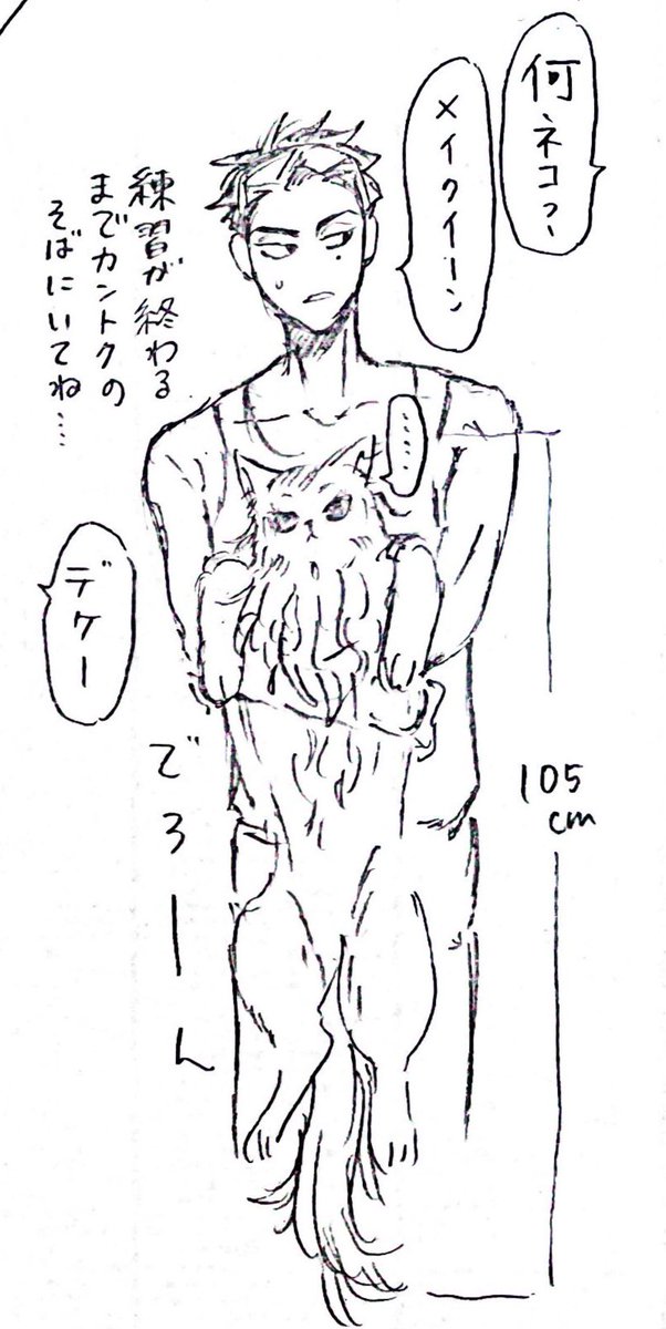 ちなみに猫種を芋と間違えてる恋人。 