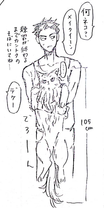 ちなみに猫種を芋と間違えてる恋人。 