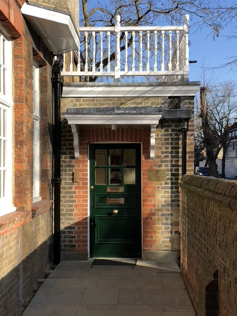 We are appealing for the return of the brass door and name plates stolen from our listed #Chiswick headquarters overnight. The Victorian Society would very much like to have the originals back as the signs are part of the history of the society and our building
1 Priory Gardens.