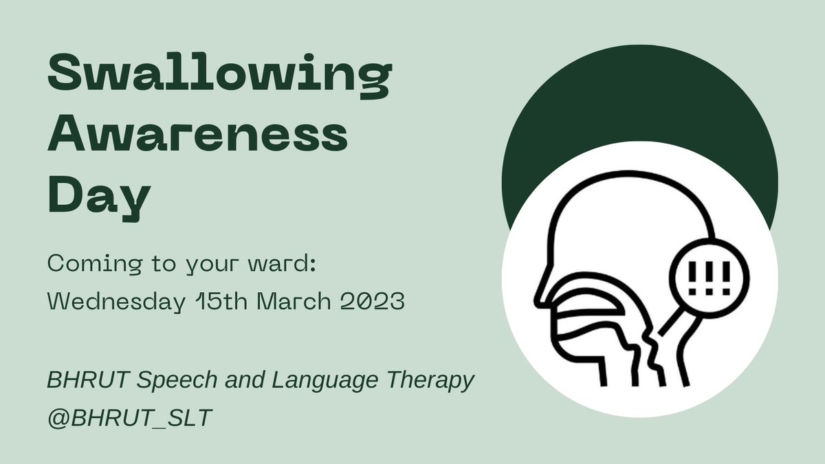 BHRUT_SLT's tweet photo. 📢📢3 weeks until the SLTs travel the @BHR_hospitals wards with the Mocktail Trolley and all the dysphagia, diagnosis diet modification info ward staff might need to be #SwallowAware2023 Let us know if you’re on a ward and want a visit! https://t.co/UOiyQkuHQj